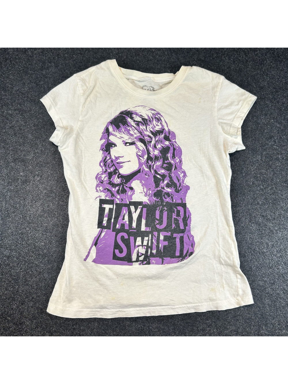 Vintage 2004 L.E.I Taylor Swift Shirt Size Junior Girl's 7/9 y2k Girlhood